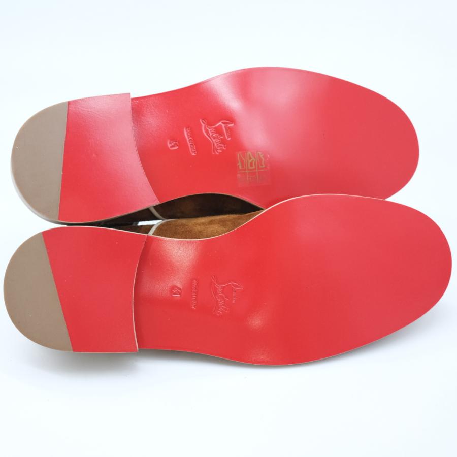 【未使用品】クリスチャンルブタン Christian Louboutin ルブタン 靴 シューズ オックスフォードシューズ スエード ブラウン キャメル 茶色 #41 #25.5 | Christian Louboutin | 04