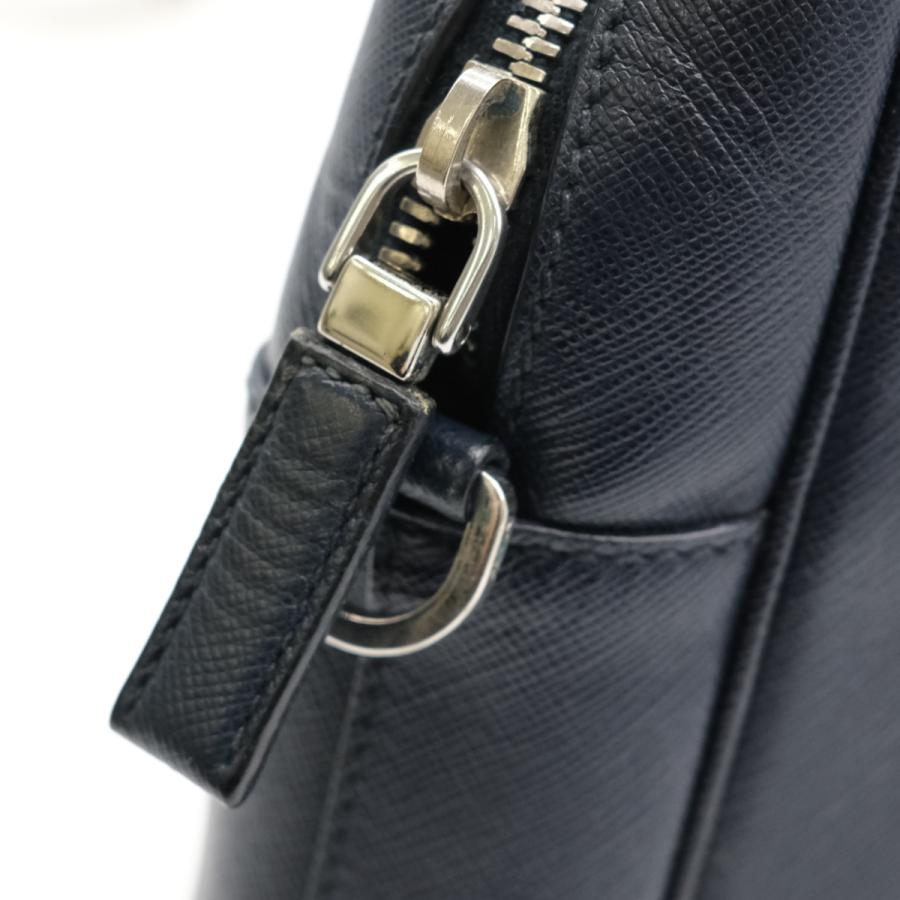 PRADA サフィアーノ レザー ビジネス バッグ 書類鞄 ブリーフケース PRADA プラダ ビジネスバッグ/ショルダーバッグ/ブリーフケース