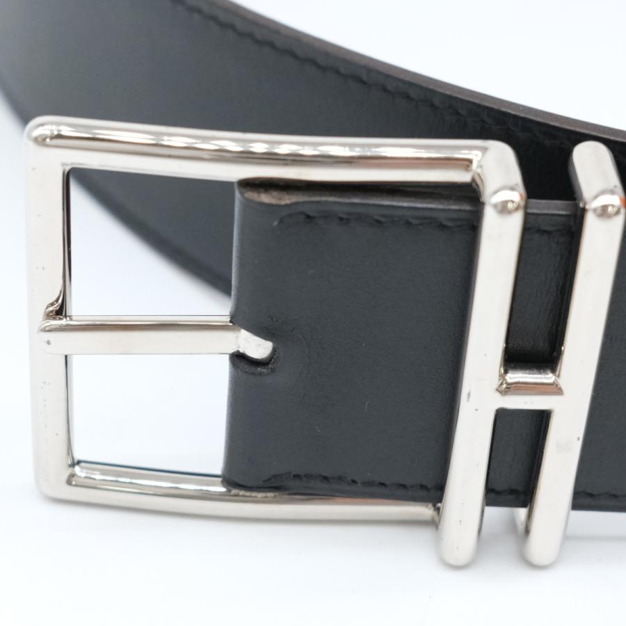 HERMES 【お値引き】HERMES エルメス ベルト ネイサン 黒 HERMES 【お値引き】HERMES エルメス ベルト ネイサン 黒
