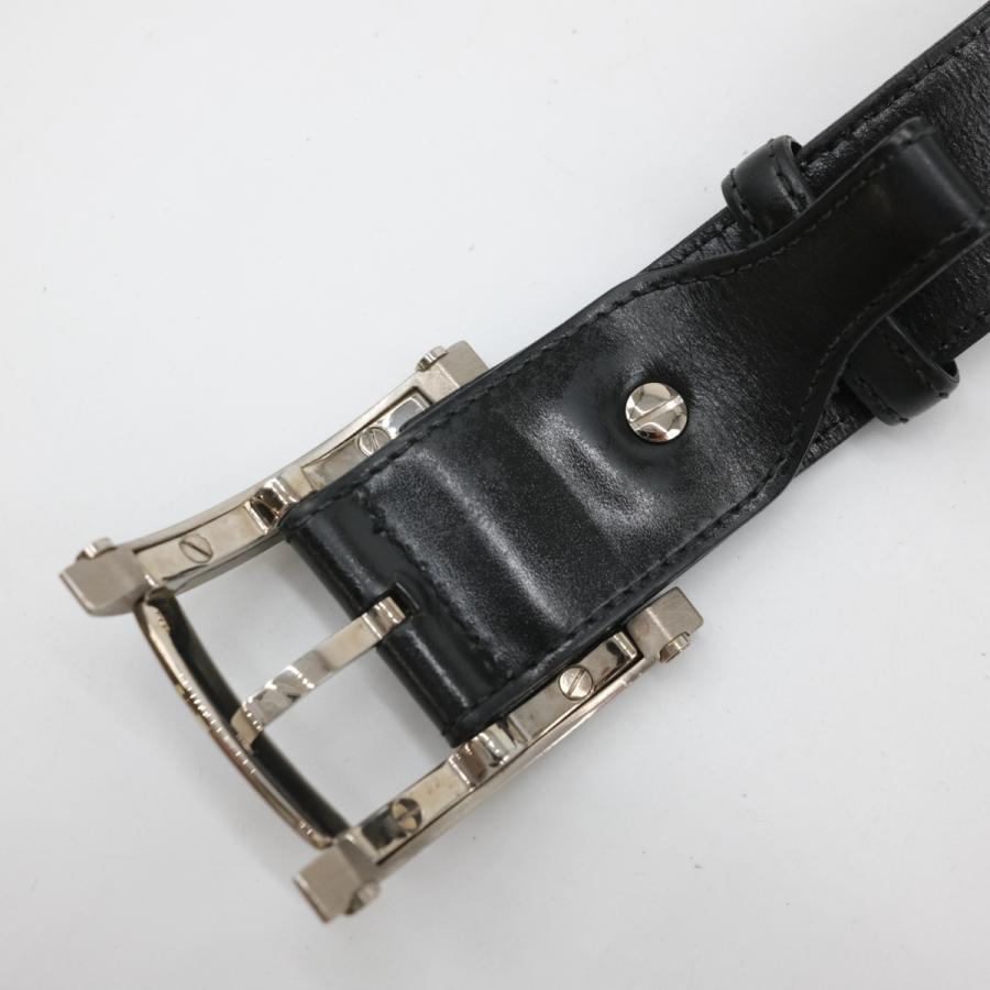 BVLGARI ブルガリ アショーマ ベルト 黒 ブラック 29716 BVLGARI ブルガリ アショーマ ベルト 黒 ブラック 29716