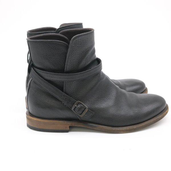 【お値引き】BOTTEGA VENETA ボッテガヴェネタ ボッテガ ブーツ サイドゴア エンジニア 革靴 サイドジップ 黒 ブラック #41 約25.5 | BOTTEGA VENETA | 06