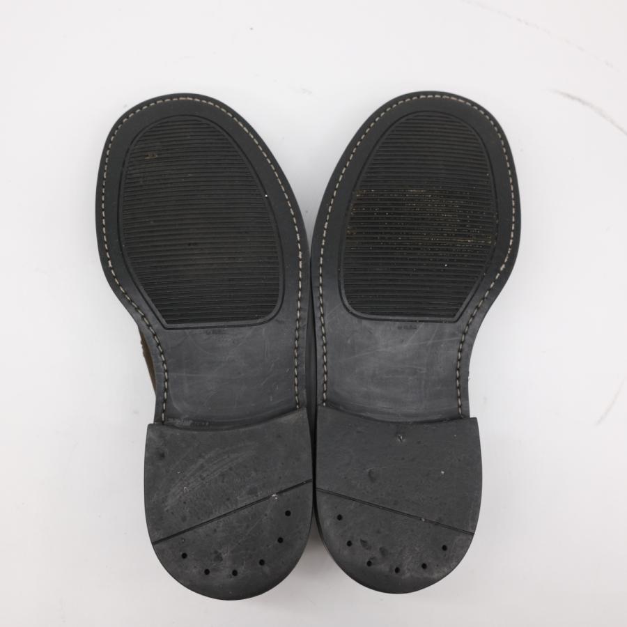 PRADA プラダ ビジネスシューズ モカシン ローファー スリッポン スエード 深緑 ダークグリーン カーキ #6 | PRADA | 05