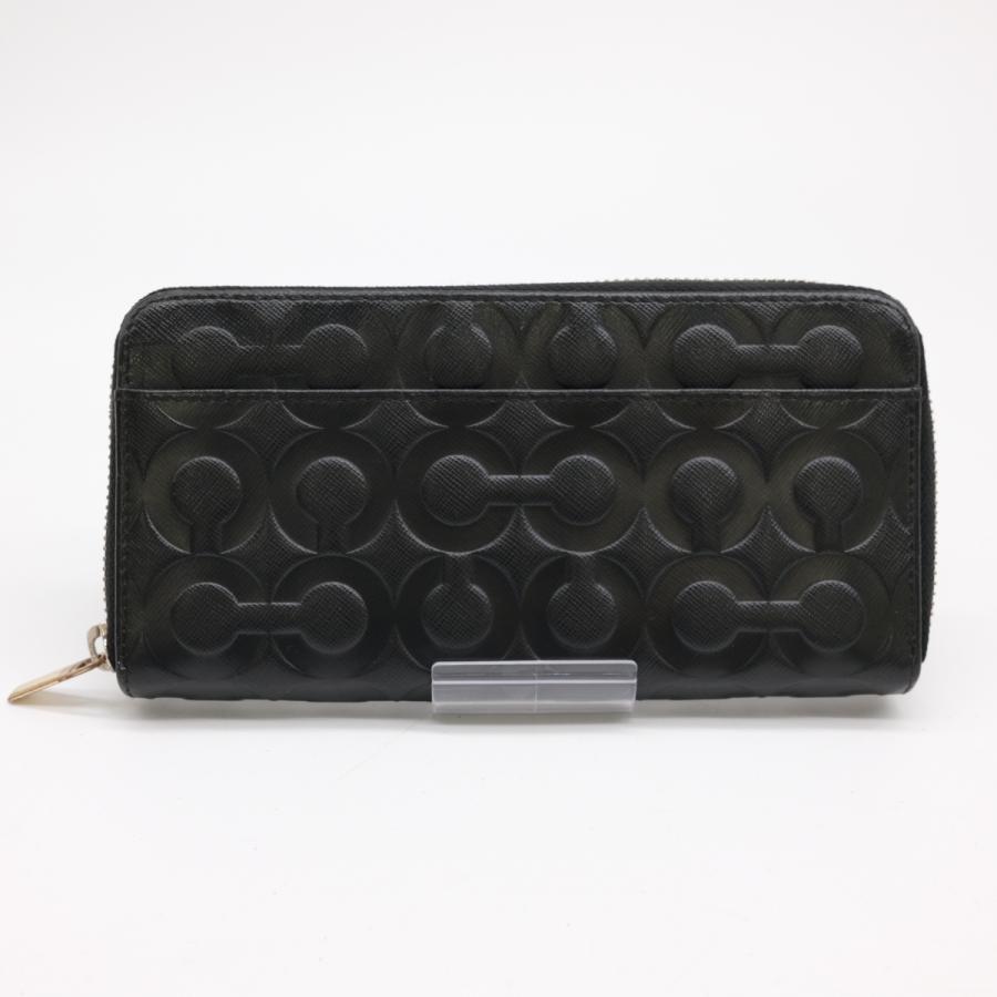 コーチ COACH メンズ 長財布 ラウンドファスナー シグネチャー クロス