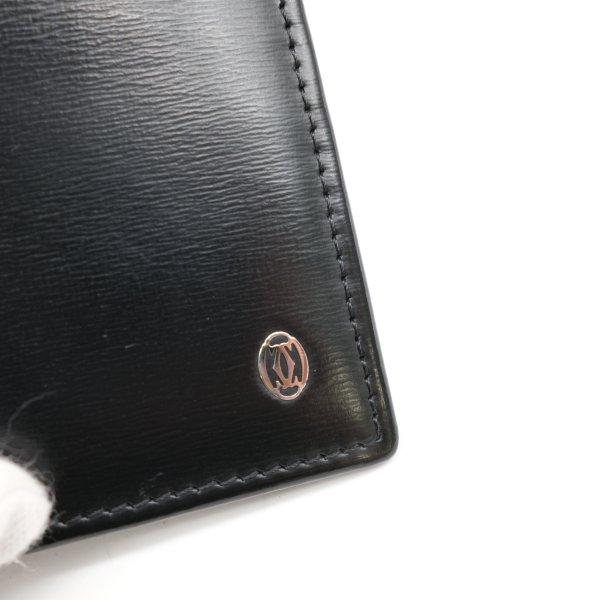 Cartier（カルティエ） パシャ 二つ折り 財布 札入れ 黒 ブラック