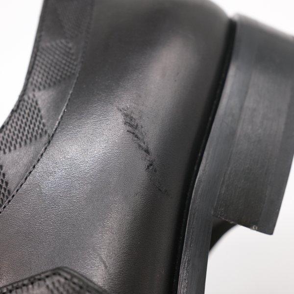 LOUIS VUITTON ヴィトン ダミエ アンフィニ モンクストラップ シューズ 靴 ドレスシューズ 黒 ブラック ＃8 1/2 | LOUIS VUITTON | 08