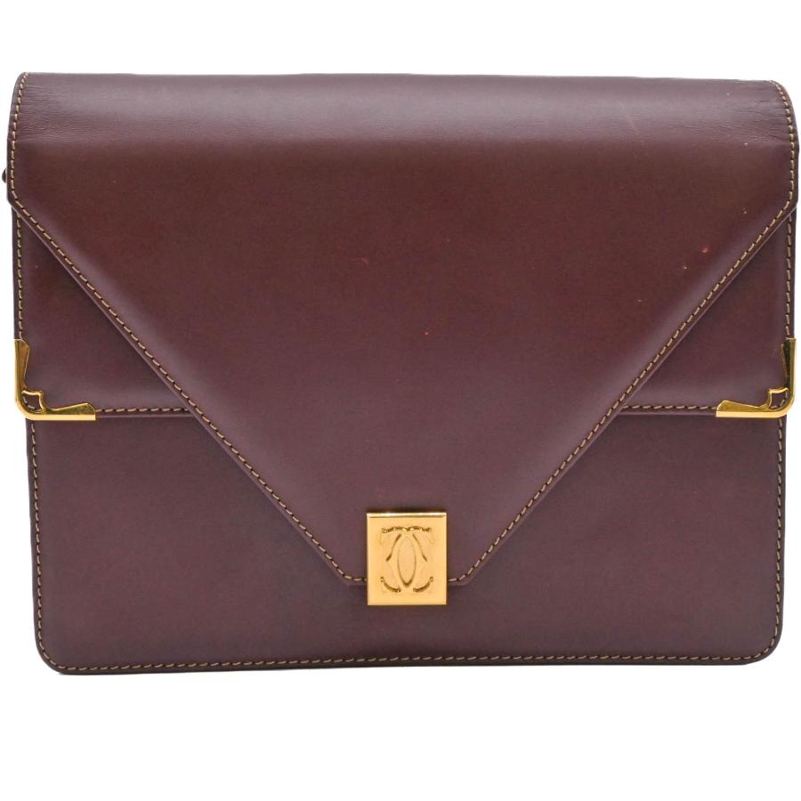 極美品✨カルティエ ショルダーバッグ 肩掛け 斜め掛け マストライン ギャラ付 極美品✨カルティエ ショルダーバッグ 肩掛け 斜め掛け マスト