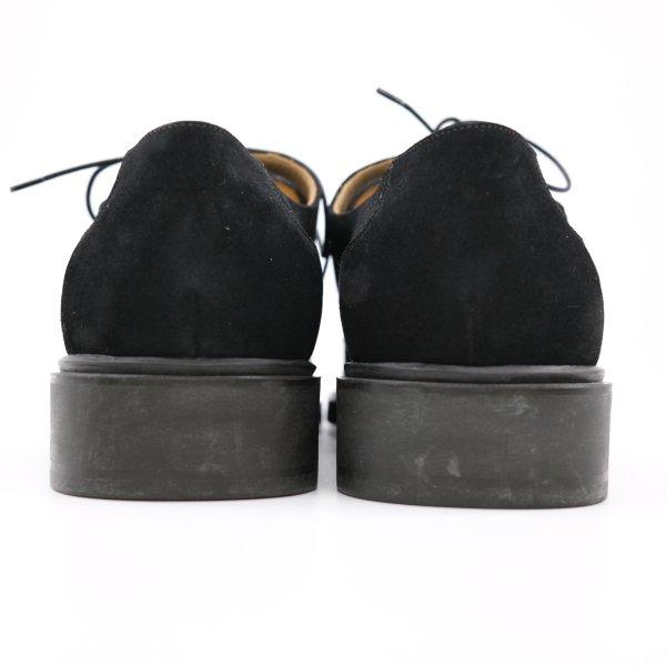 GIANNI VERSACE ジャンニ ヴェルサーチ ドレスシューズ 靴 スエード メデューサ 黒 ブラック 41 | GIANNI VERSACE | 11