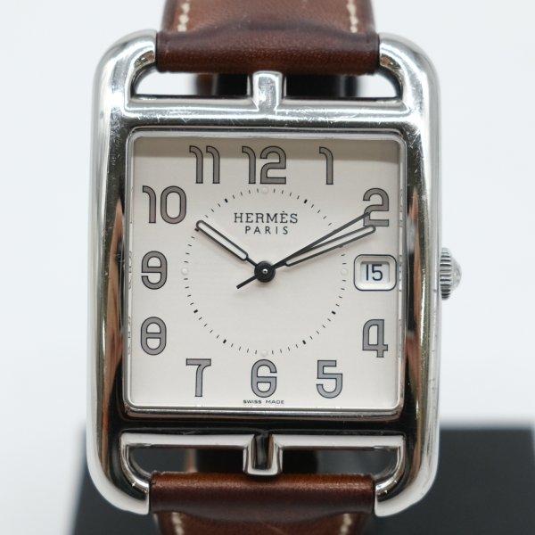 Hermes エルメス ケープコッド クォーツ 電池式 腕時計 ウォッチ 時計 シルバー メンズ Cc1 810 2349 ブランド買取販売src 通販 Yahoo ショッピング