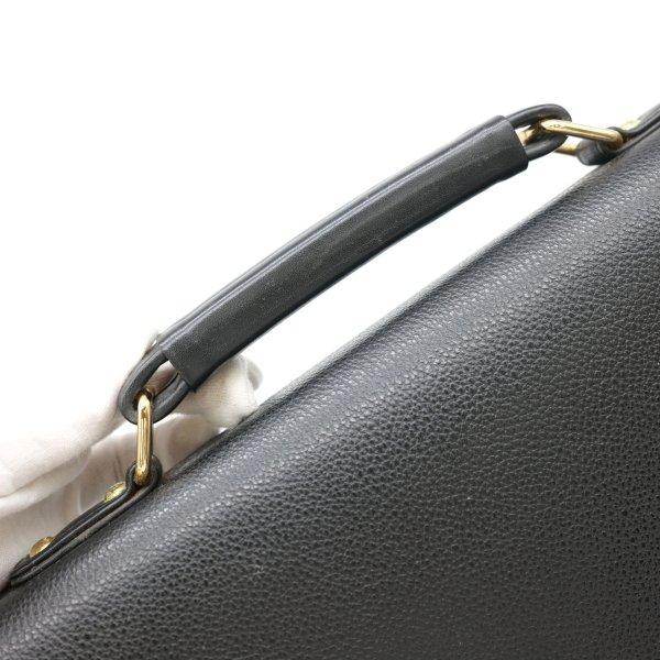 GIVENCHY/ジバンシィ レザー ブリーフケース ビジネスバッグ ブラック GIVENCHY - GIVENCHY ブリーフケース ビジネスバッグの通販 by