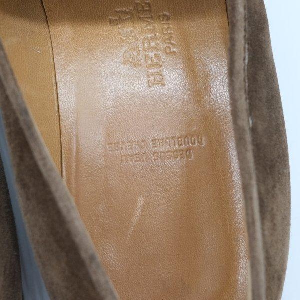 HERMES エルメス コンスタンス スエード モカシン ローファー シューズ 靴 スリッポン 361/2 約23.5cm | HERMES | 06