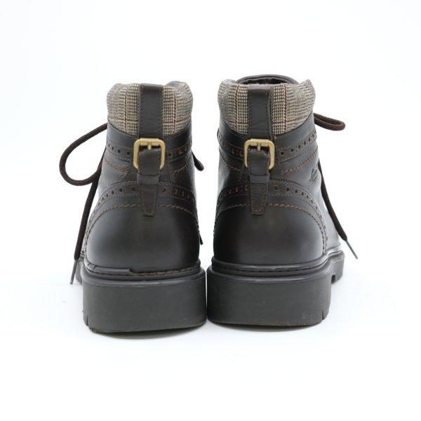 LOUIS VUITTON ヴィトン 靴 ブーツ ショートブーツ メダリオン ウイングチップ レザー ブラウン 茶 FD0057 6 1/2 |  | 03