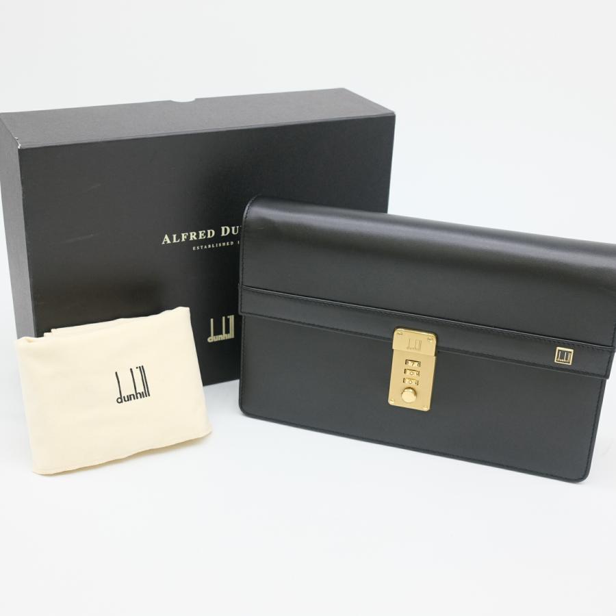 未使用品】dunhill ダンヒル セカンドバッグ クラッチバッグ