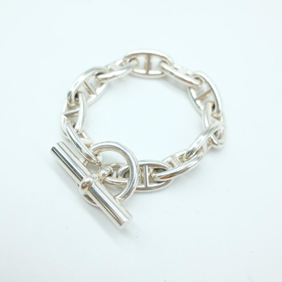 お値引き】HERMES エルメス シェーヌダンクル GM ブレスレット 11コマ  