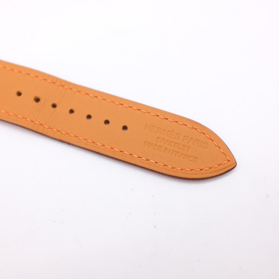 HERMES エルメス アップルウォッチ バンド 38mm用 ヴォースイフト オレンジ  D刻印 |  | 03