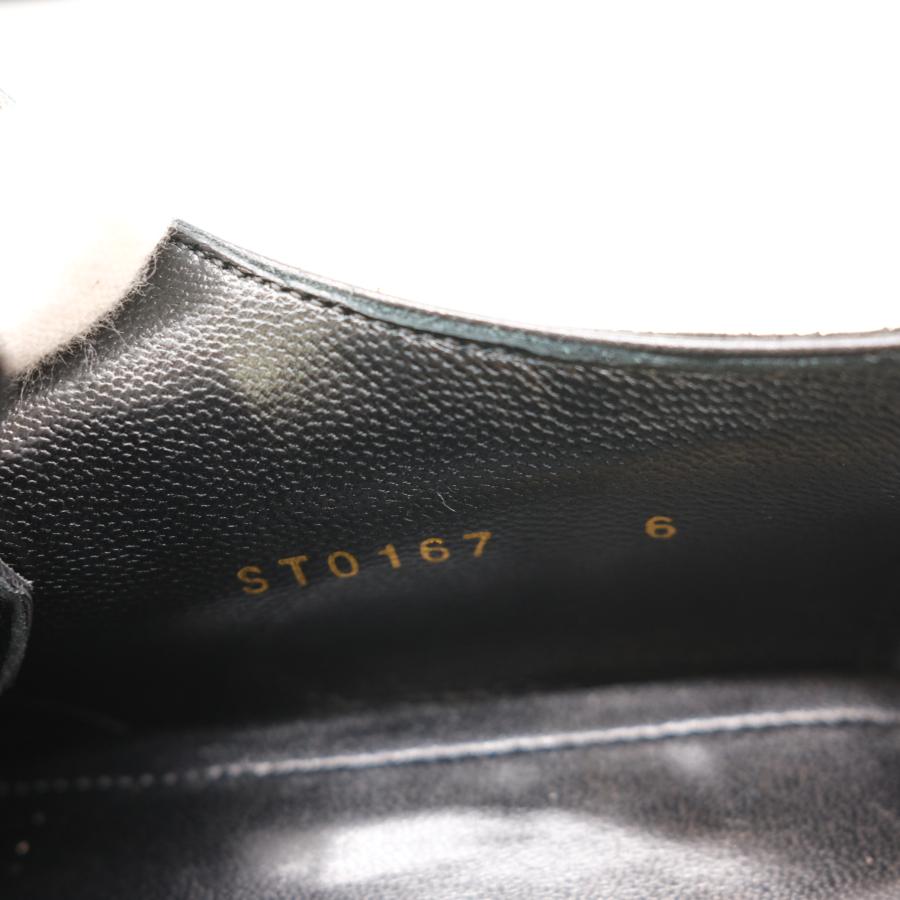 【お値引き】LOUIS VUITTON ルイヴィトン ドレスシューズ 靴 ダミエ アンフィニ モンクストラップ ブラック #6 日本サイズ約24cm |  | 13