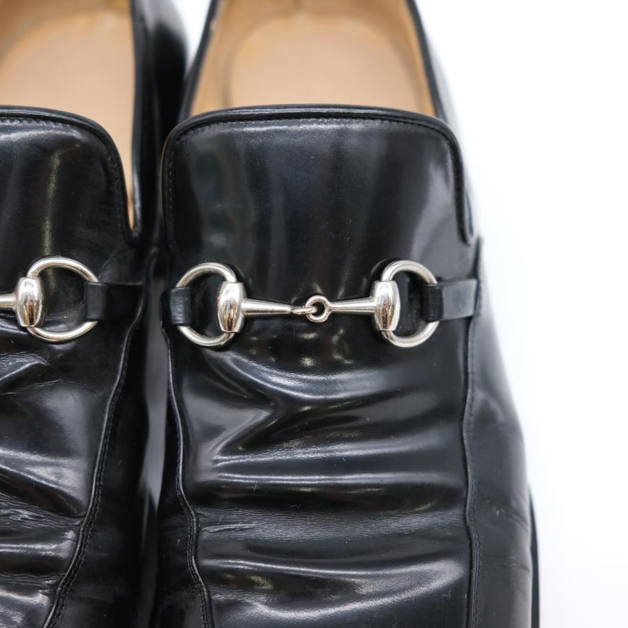GUCCI グッチ ローファー 靴 ホースビット ブラック 黒 #38 約24cm |  | 02