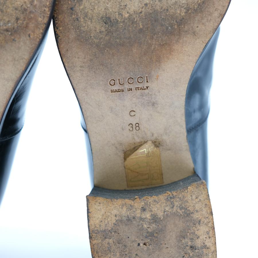 GUCCI グッチ ローファー 靴 ホースビット ブラック 黒 #38 約24cm |  | 05