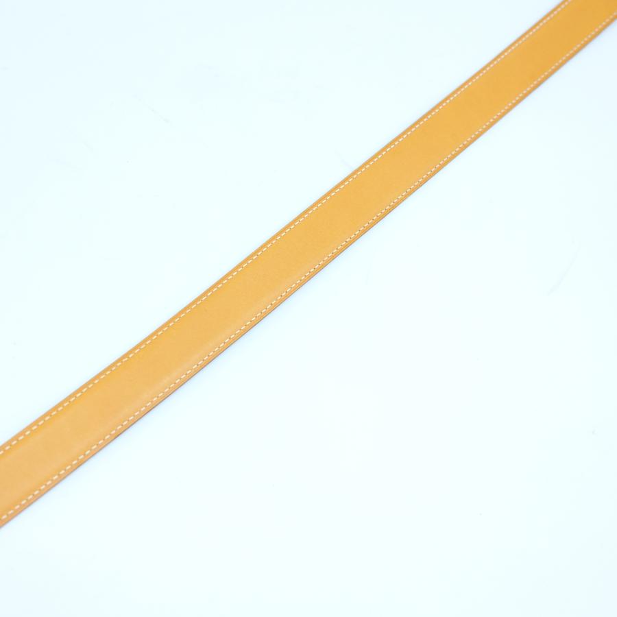 HERMES エルメス Hバックル アッシュ ベルト メンズ スーツ BOXカーフ