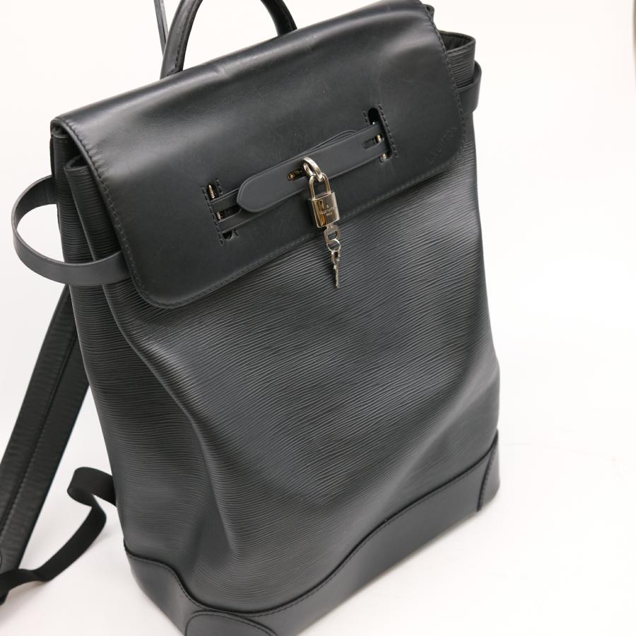 お値下げ】LOUIS VUITTON ヴィトン エピ スティーマー バックパック 黒 