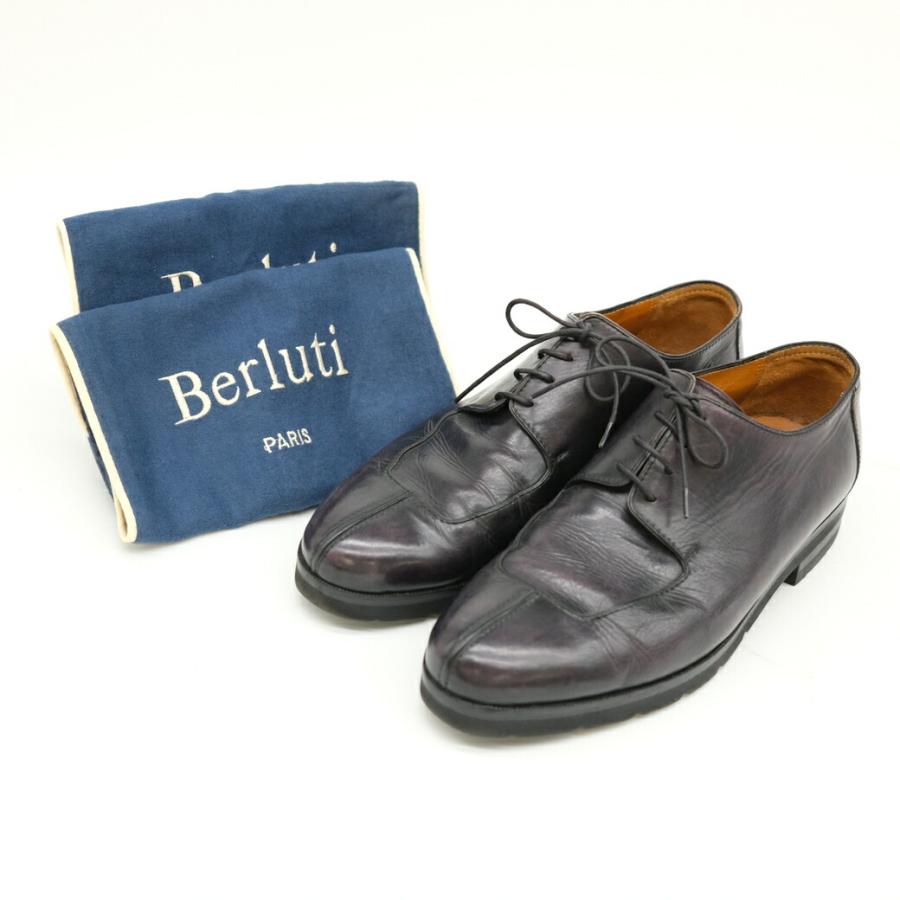 【お値下げ】Berluti ベルルッティ チャッカブーツ レザー 靴 ドレスシューズ #5 1/2 約24.5cm | 