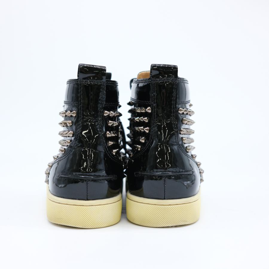 Christian Louboutin ルブタン パネトーネ ハイカットスニーカー エナメル ブラック #42 約26.5cm |  | 02
