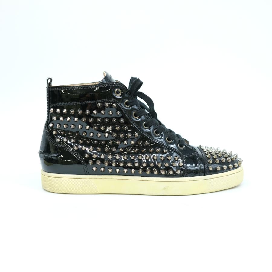 Christian Louboutin ルブタン パネトーネ ハイカットスニーカー エナメル ブラック #42 約26.5cm |  | 07