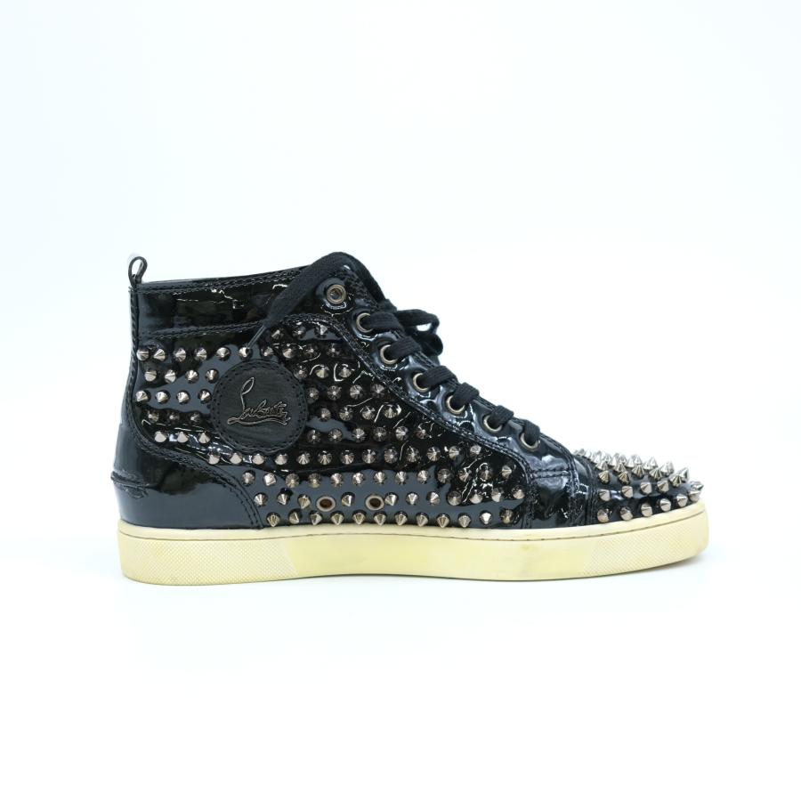 Christian Louboutin ルブタン パネトーネ ハイカットスニーカー エナメル ブラック #42 約26.5cm |  | 08