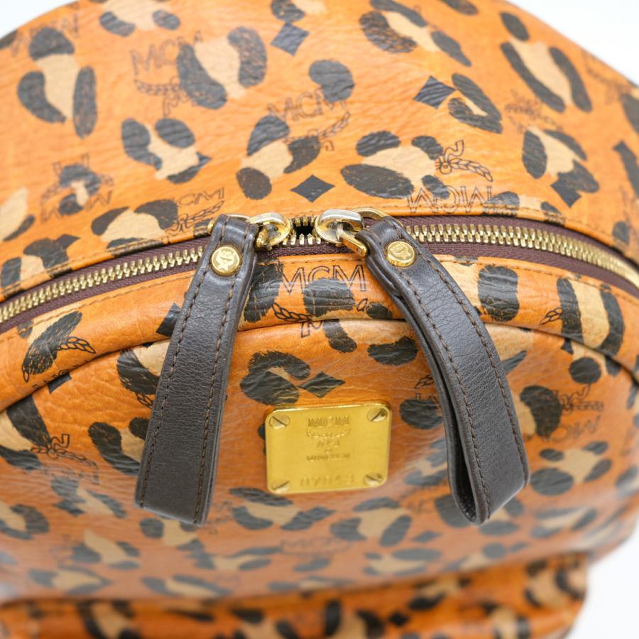 お値下げ】MCM エムシーエム リュックサック バックパック レザー 