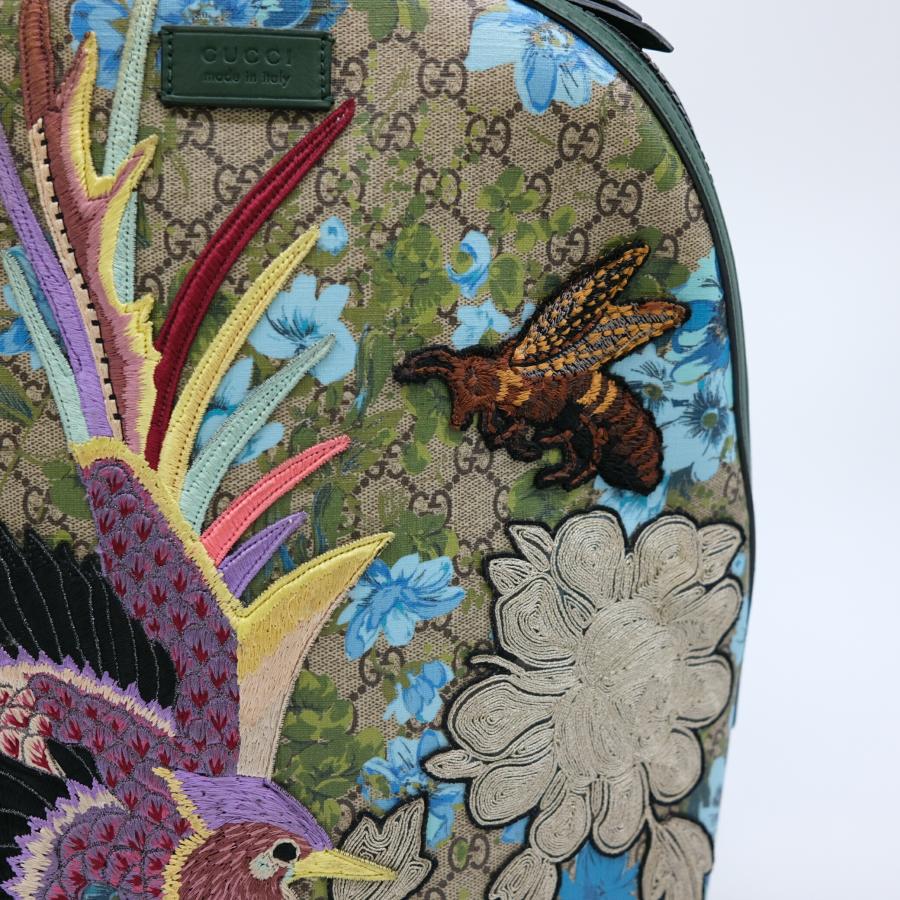 美品！グッチ GGブルームス リュック バックパック バードエンブロイダリー グッチ/リュックサック/GGブルームス バードエンブロイダリー/ベージュ