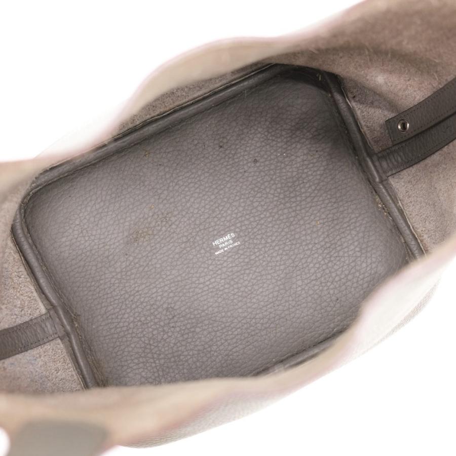 並行輸入　Hermès グレー ハンドバッグ ロック付き MY ファッション 並行輸入 Hermès グレー ハンドバッグ ロック付き