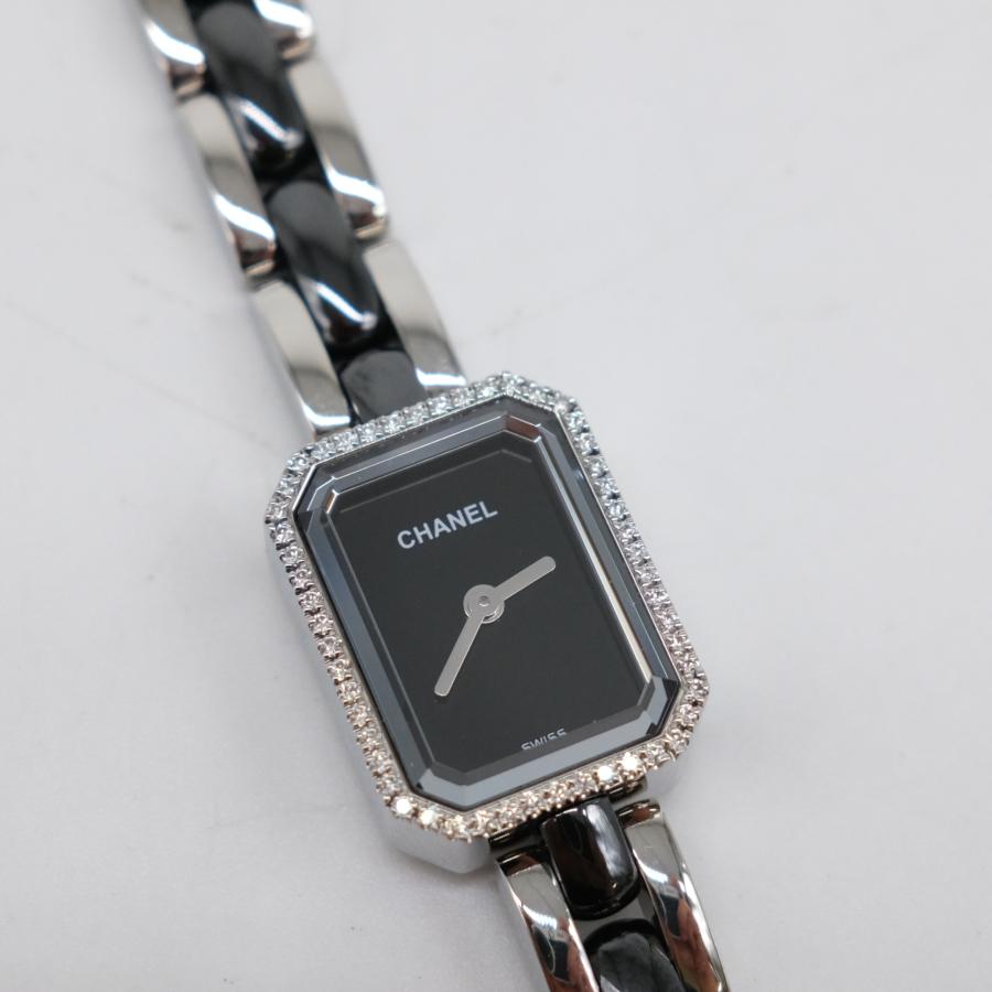 ★超美品値下げ不可★証明書付きCHANELプルミエールシルバー時計sサイズ シャネル時計/Chanel/レディース腕時計/プルミエール/ヴィンテージ
