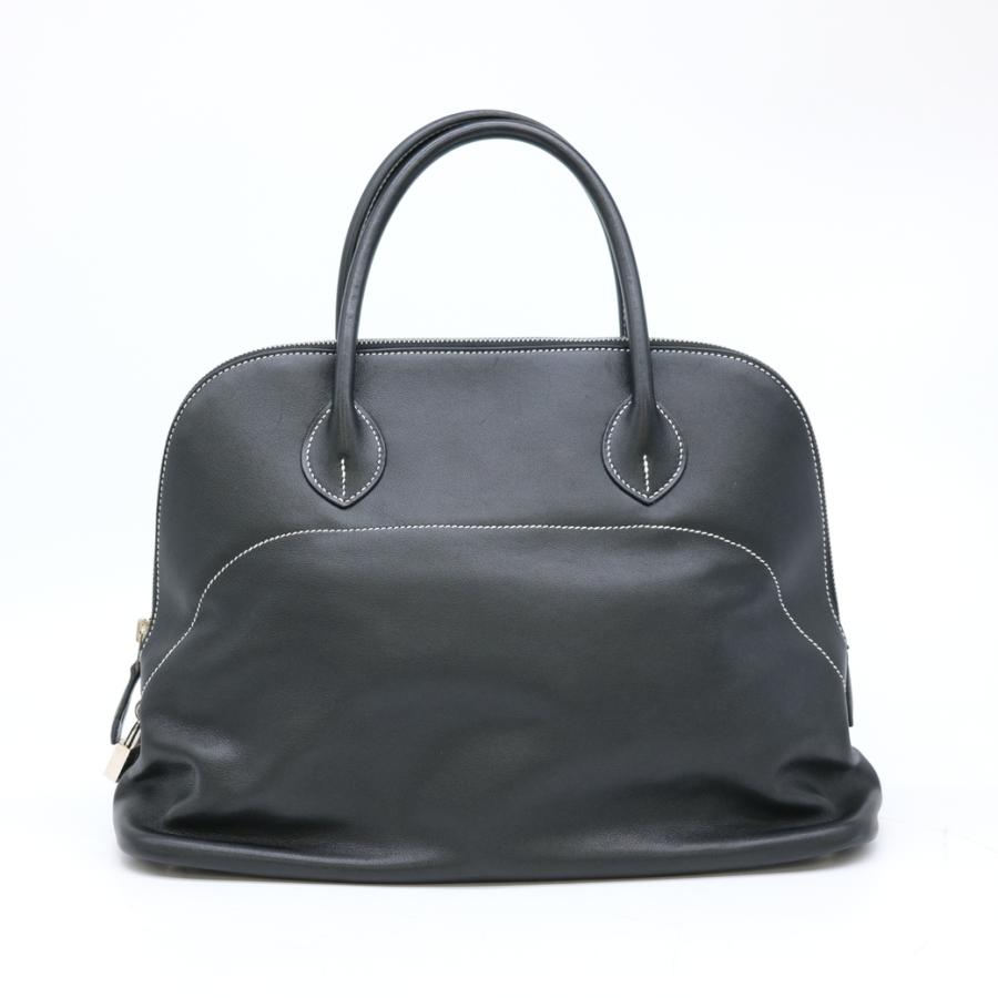 HERMES ブラック ハンドバッグ レア HERMES（エルメス）- Victoria II Fourre-Tout 35 ブラック