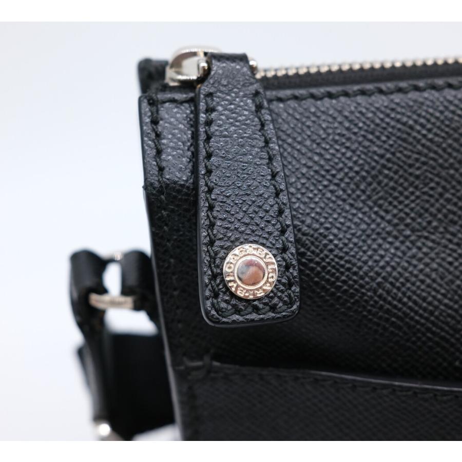 美品】BVLGARI ブルガリ ブルガリマン ショルダーバッグ ボディバッグ