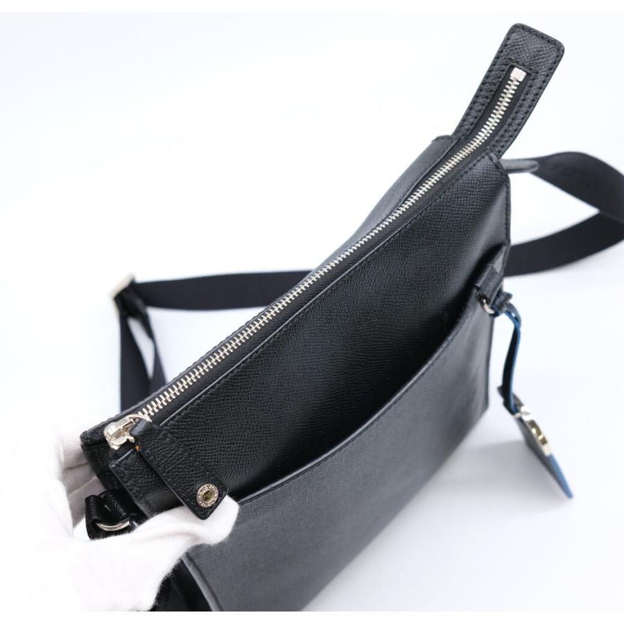 美品】BVLGARI ブルガリ ブルガリマン ショルダーバッグ ボディバッグ