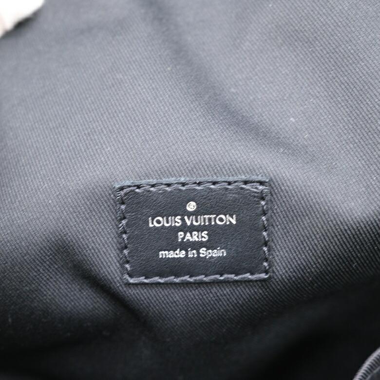 【お値引き】【美品】LOUIS VUITTON ルイ ヴィトン ダミエグラフィット キャンパス リュックサック バックパック マリーヌ ブルー ...