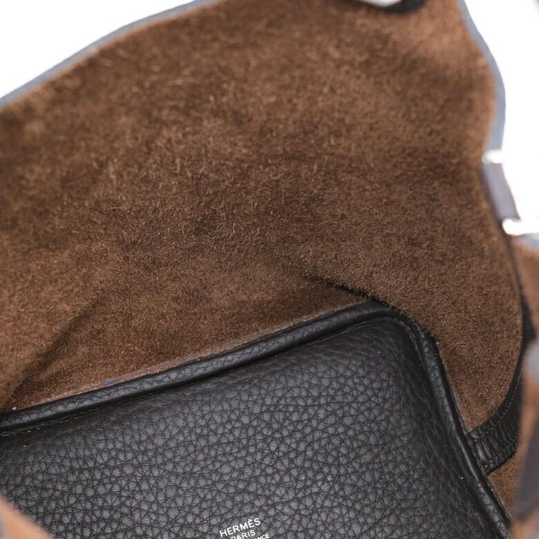 ✨新品展示品✨HERMES❤️ピコタンロックPM♪大人気ダークブラウン✨ お値引き】【美品】HERMES エルメス ピコタンロック PM