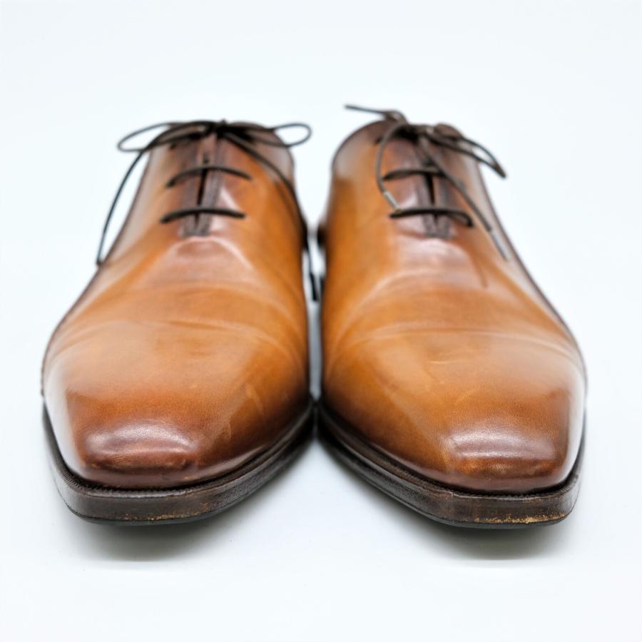 【美品】Berluti ベルルッティ スカーズ デムジュール シューズ 靴 ドレスシューズ ビジネス スクリット カリグラフィ #9 約27ｃｍ |  | 02
