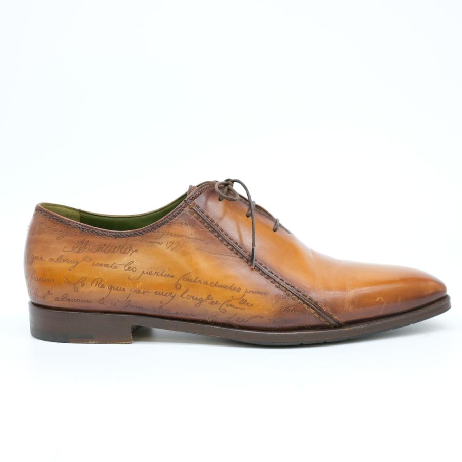 【美品】Berluti ベルルッティ スカーズ デムジュール シューズ 靴 ドレスシューズ ビジネス スクリット カリグラフィ #9 約27ｃｍ |  | 04