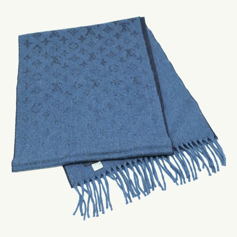 お値引き】【美品】LOUIS VUITTON ルイヴィトン マフラー モノグラム 