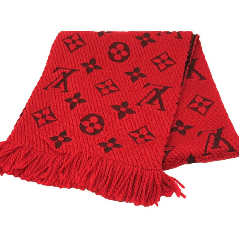 美品】LOUIS VUITTON ルイヴィトン マフラー モノグラム エシャルプ  