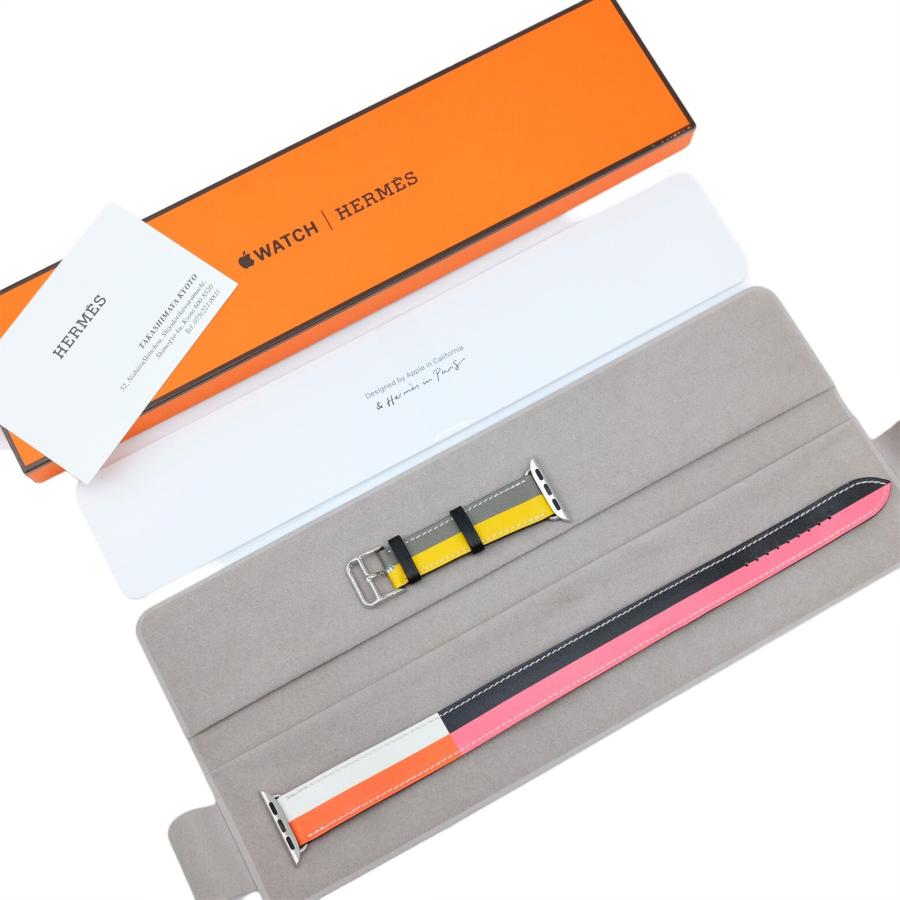 未使用品】HERMES エルメス アップルウォッチ バンド 41mm用 ドゥブル  