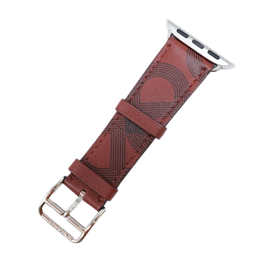 未使用品】HERMES エルメス アップルウォッチ バンド 45mm用 24番地の  