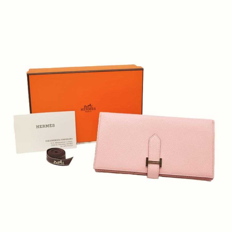 未使用品】HERMES エルメス ベアン スフレ 長財布 ウォレット 