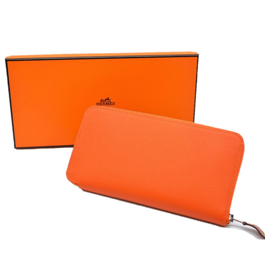 未使用品】HERMES エルメス アザップ ロング シルクイン 長財布 