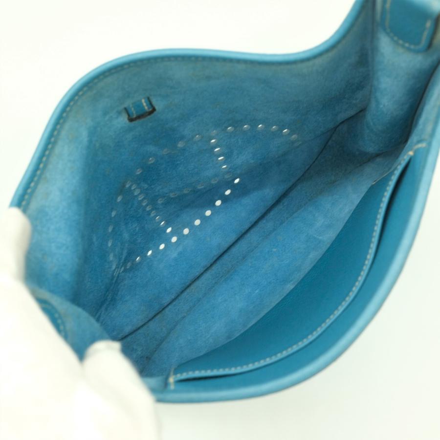 ★美品★HERMES エブリン PM Ⅱ エプソン ブルージーン ショルダー お値引き】HERMES エルメス エブリン エヴリン 2 PM ショルダー