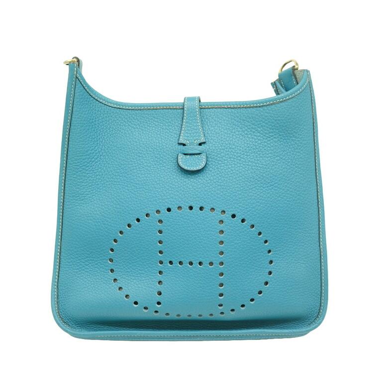 ★美品★HERMES エブリン PM Ⅱ エプソン ブルージーン ショルダー お値引き】HERMES エルメス エブリン エヴリン 2 PM ショルダー