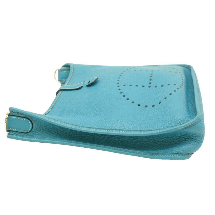 HERMES エルメス エブリン2 ショルダーバッグ トリヨンクレマンス ブルー エルメス(HERMES) エブリン2 PM ショルダーバッグ □H刻