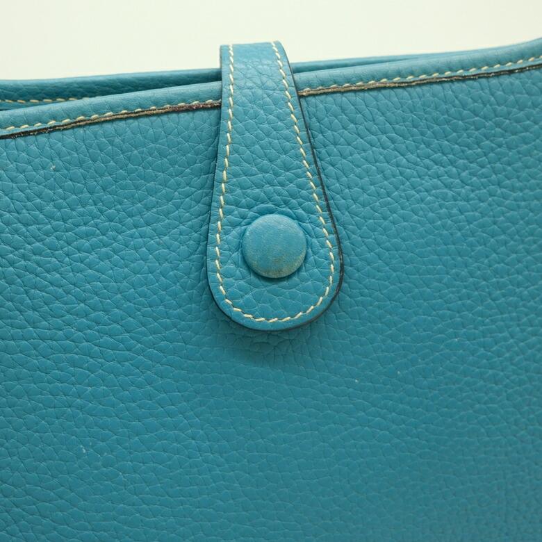 HERMES エヴリン 2 PM ブルージーン □H刻印 ショルダーバッグ HERMES エヴリン 2 PM ブルージーン □H刻印 ショルダーバッグ