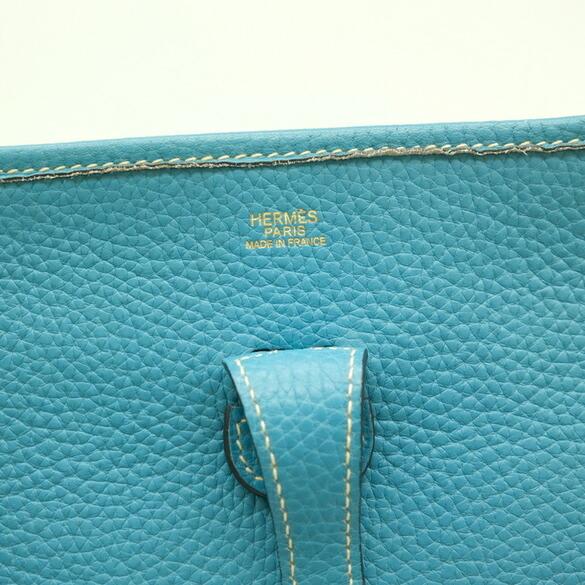 ★美品★HERMES エブリン PM Ⅱ エプソン ブルージーン ショルダー お値引き】HERMES エルメス エブリン エヴリン 2 PM ショルダー