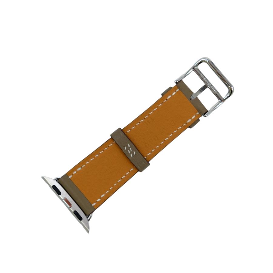 【未使用品】HERMES エルメス applewatch アップルウォッチ用ベルト 41mm  ヴォースイフト レザー シンプルトゥール  エトゥープ #B｜src-gk｜06